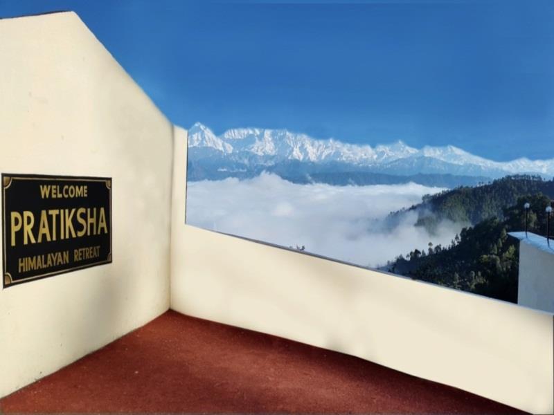 Pratiksha Himalayan Retreat Otel Kausani Dış mekan fotoğraf